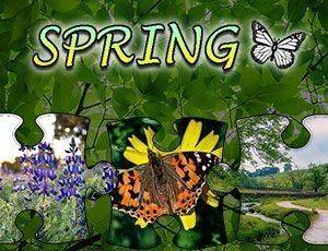 Spring Garden Jigsaw Puzzle