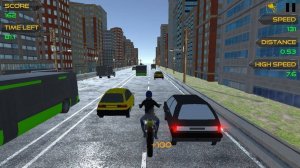 City Motorcycle Racing Challenge