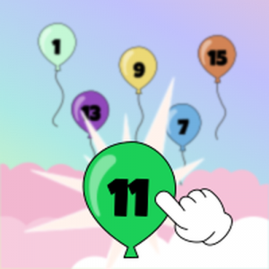 Balloon Pair Number Puzzle