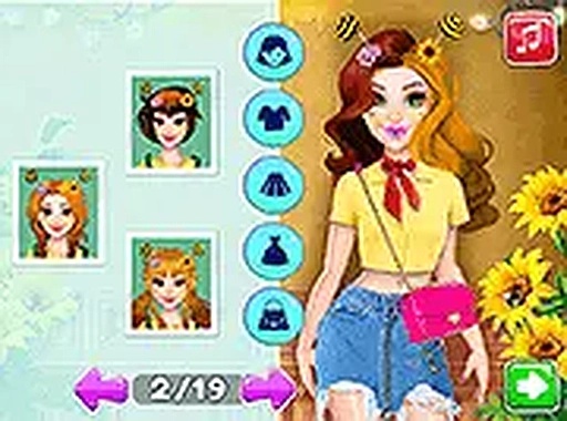 Wildlife Princess Dress-Up Studio